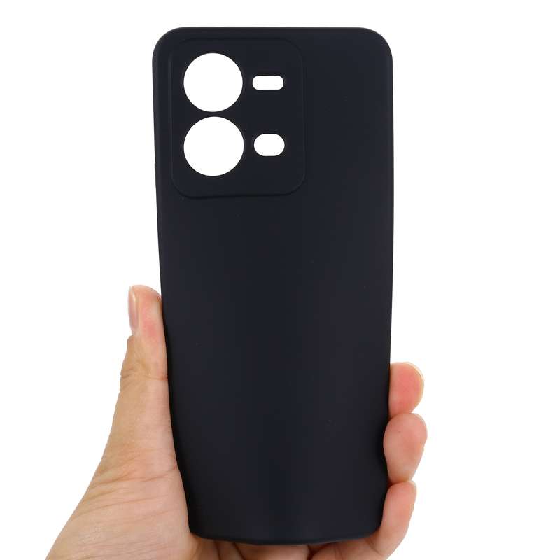 For vivo V25 5G / V25E 5G / X80 Lite Pure Color Liquid Silicone Shockproof Full Coverage Phone Case(