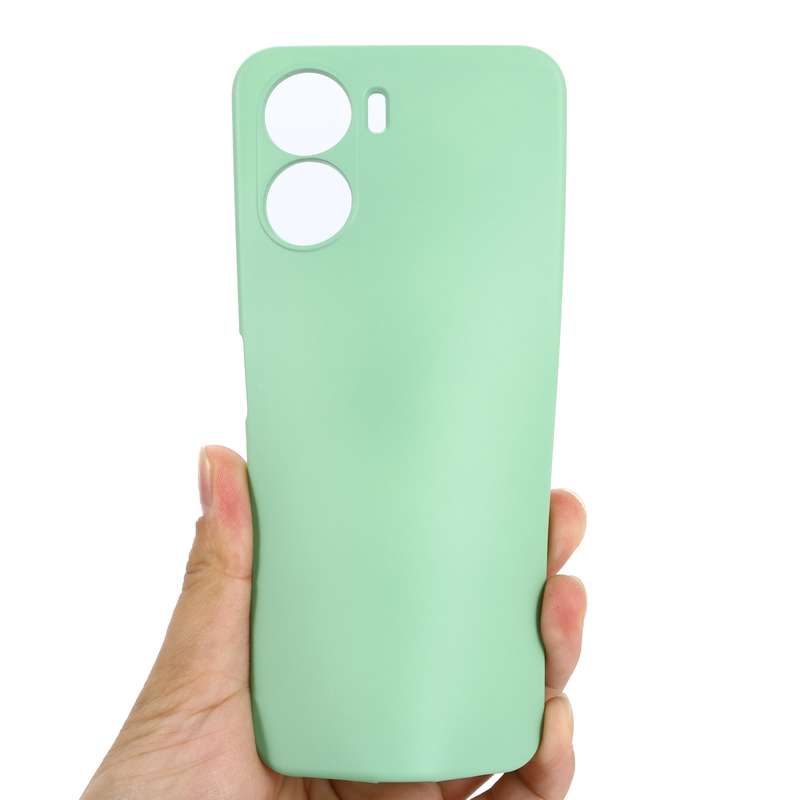 For vivo Y16 Pure Color Liquid Silicone Shockproof Full Coverage Phone Case(Red)