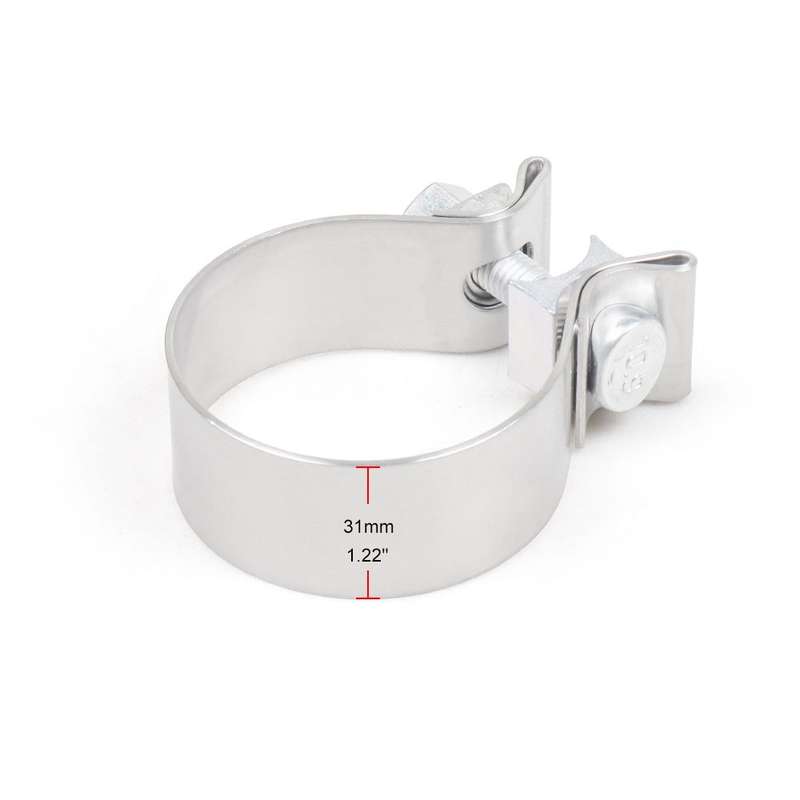 2.75 inch Car Turbo Exhaust Downpipe O-Band Clamp Stainless Steel 304 Flange Clamp