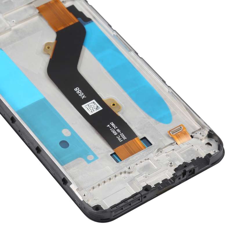 OEM LCD Screen For Tecno Spark 7P Digitizer Full Assembly with Frame
