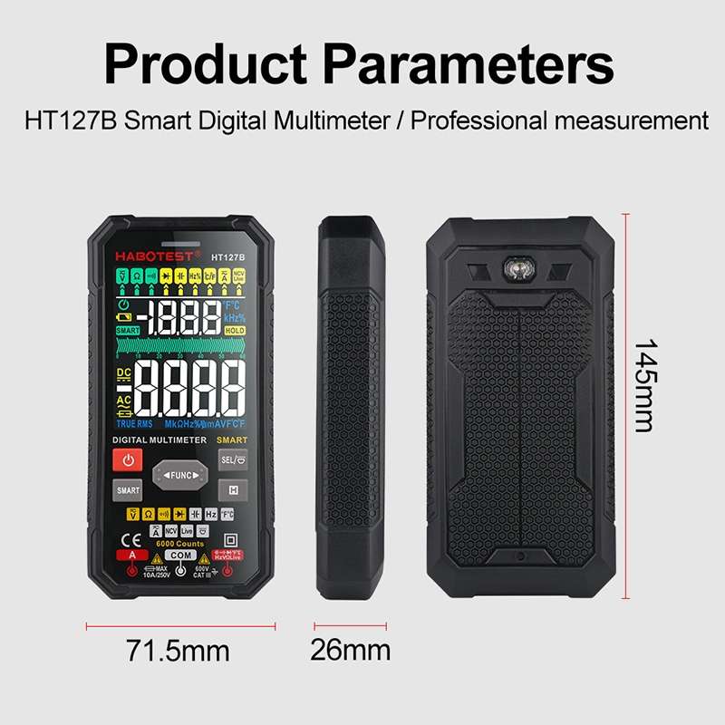 HABOTEST HT127B Digital Multimeter