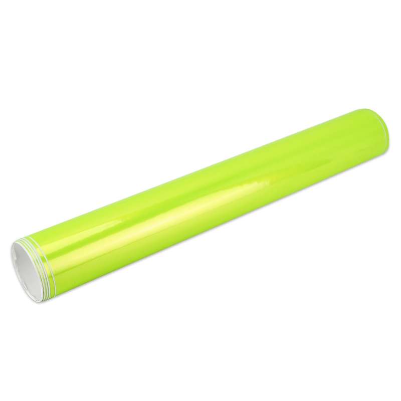8 x 0.5m Auto Car Decorative Wrap Film Symphony PVC Body Changing Color Film(Fluorescent Yellow)