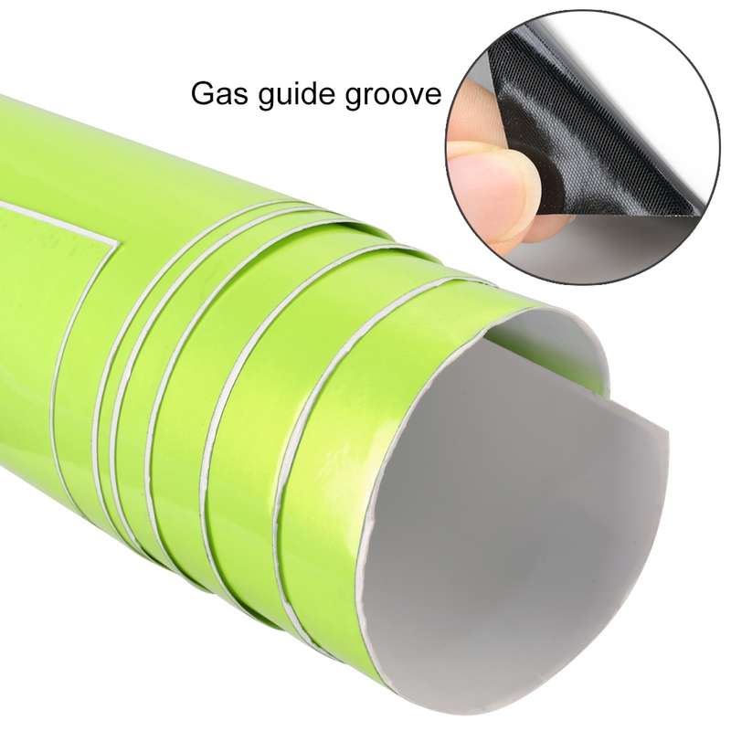8 x 0.5m Auto Car Decorative Wrap Film Symphony PVC Body Changing Color Film(Fluorescent Yellow)
