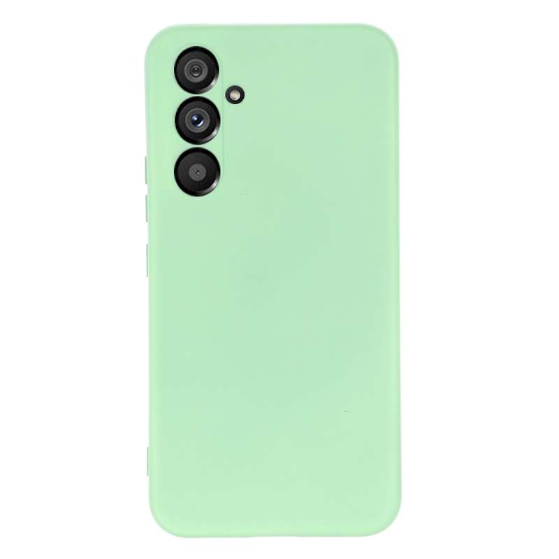 For Samsung Galaxy A54 5G Color Liquid Silicone Phone Case(Green)