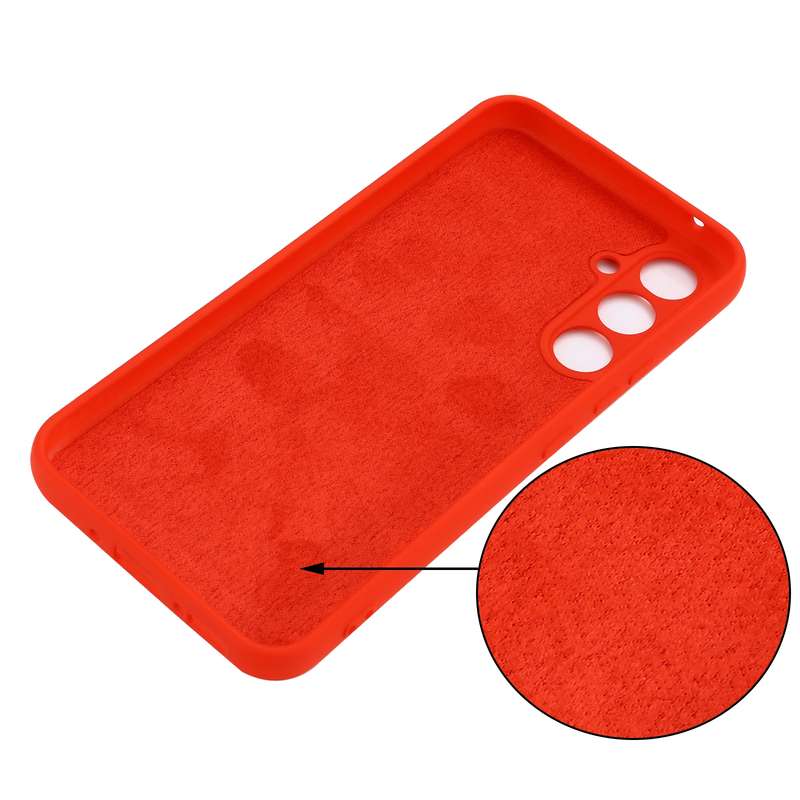 For Samsung Galaxy A54 5G Color Liquid Silicone Phone Case(Green)