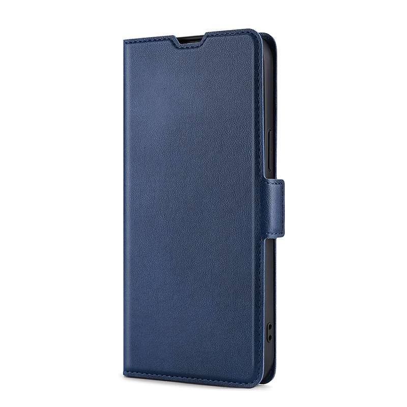 For vivo Y02 4G Ultra-thin Voltage Side Buckle Horizontal Flip Leather Phone Case(Black)