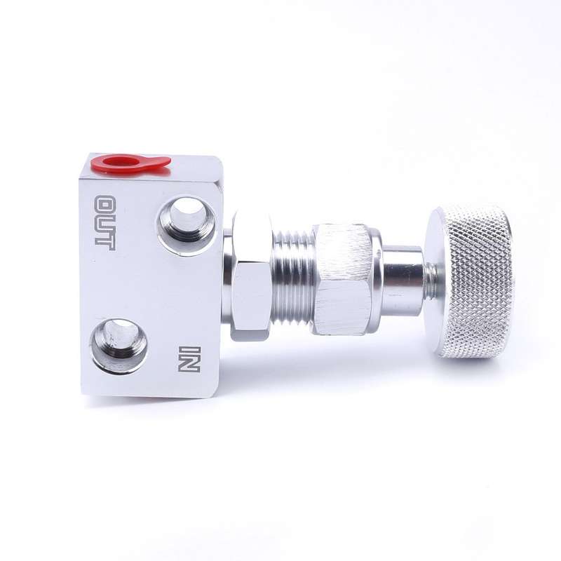 Car Brake Bias Proportioning Valve Pressure Regulator(Silver)
