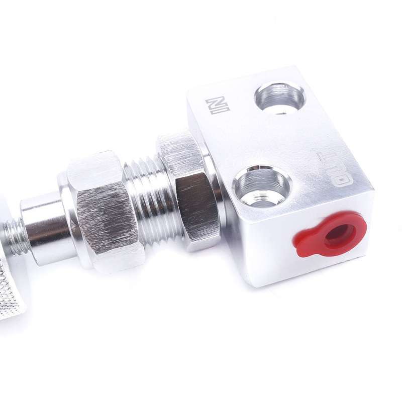 Car Brake Bias Proportioning Valve Pressure Regulator(Silver)