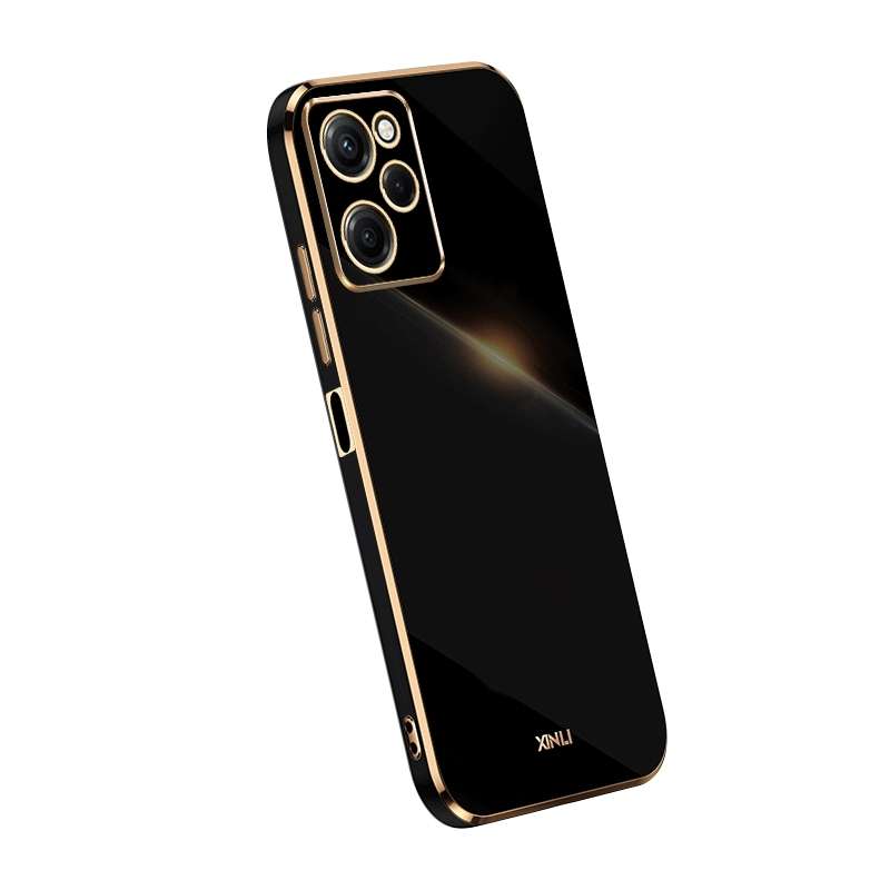 For Xiaomi Redmi Note 12 Pro Speed XINLI Straight Edge 6D Electroplate TPU Phone Case(White)