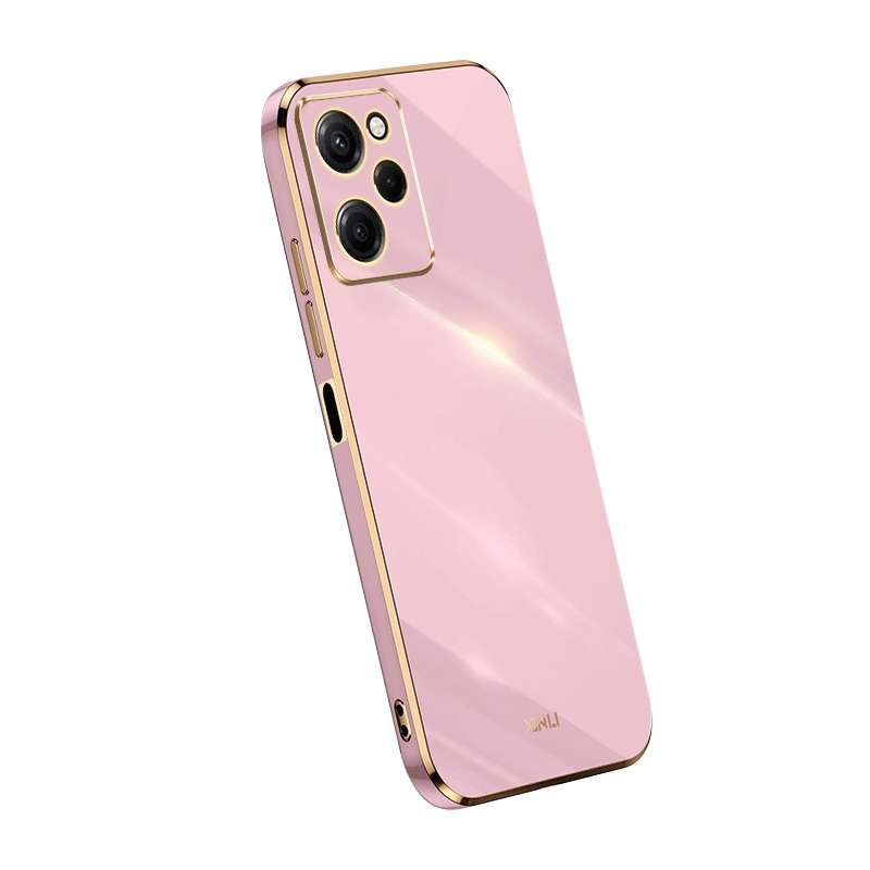 For Xiaomi Redmi Note 12 Pro Speed XINLI Straight Edge 6D Electroplate TPU Phone Case(White)