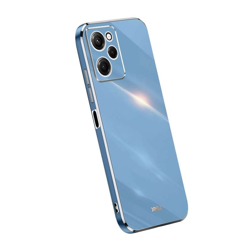 For Xiaomi Redmi Note 12 Pro Speed XINLI Straight Edge 6D Electroplate TPU Phone Case(White)
