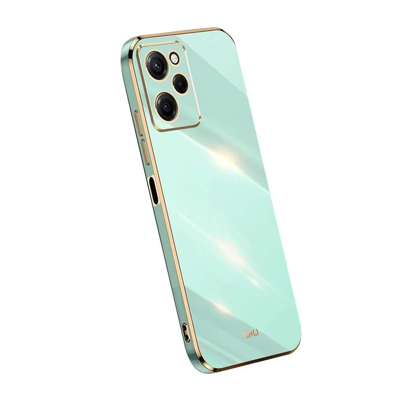 For Xiaomi Redmi Note 12 Pro Speed XINLI Straight Edge 6D Electroplate TPU Phone Case(White)