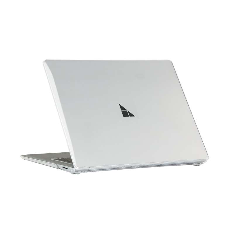 For Microsoft Surface Laptop 13.5 inch Laptop Flannelette Crystal Anti-drop Protective Case(Black)
