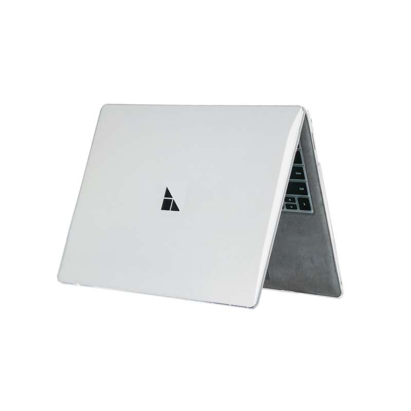 For Microsoft Surface Laptop 13.5 inch Laptop Flannelette Crystal Anti-drop Protective Case(Black)
