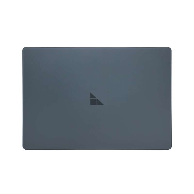 For Microsoft Surface Laptop 13.5 inch Laptop Steel Frosted Anti-drop Protective Case(Black)