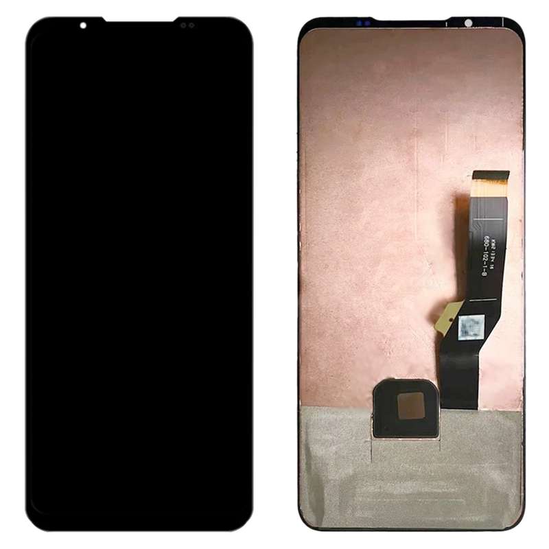 AMOLED LCD Screen For ZTE Nubia Red Magic 7S with Digitizer Full Assembly(Black)