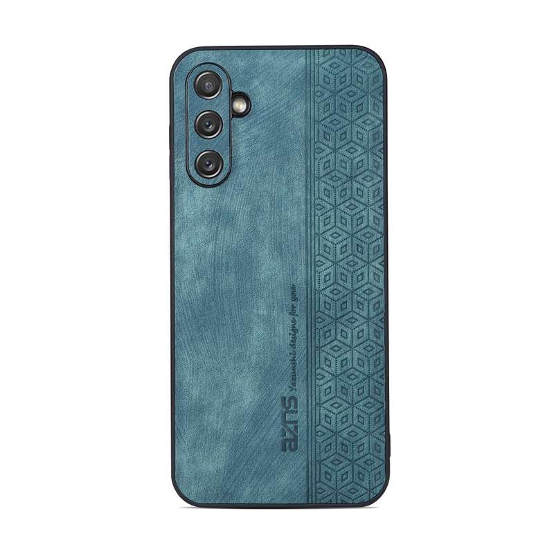 For Samsung Galaxy A54 5G AZNS 3D Embossed Skin Feel Phone Case(Brown)