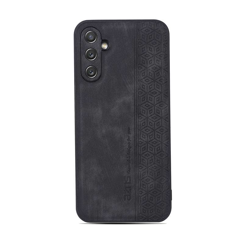 For Samsung Galaxy A54 5G AZNS 3D Embossed Skin Feel Phone Case(Brown)