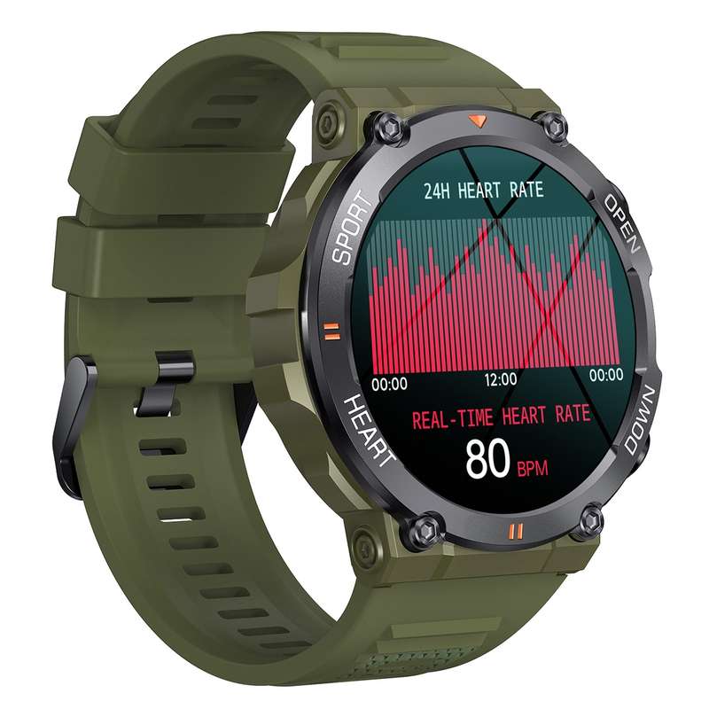 K56 Pro 1.39 inch Smart Silicone Strap Wristband Support Heart Rate Monitoring / Blood Pressure Moni