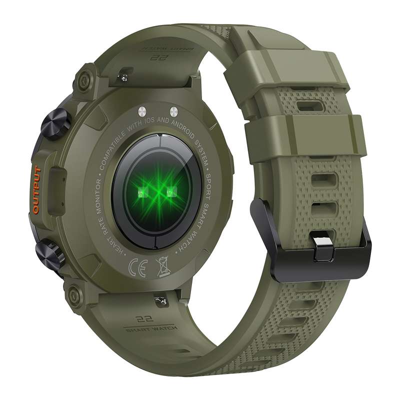 K56 Pro 1.39 inch Smart Silicone Strap Wristband Support Heart Rate Monitoring / Blood Pressure Moni