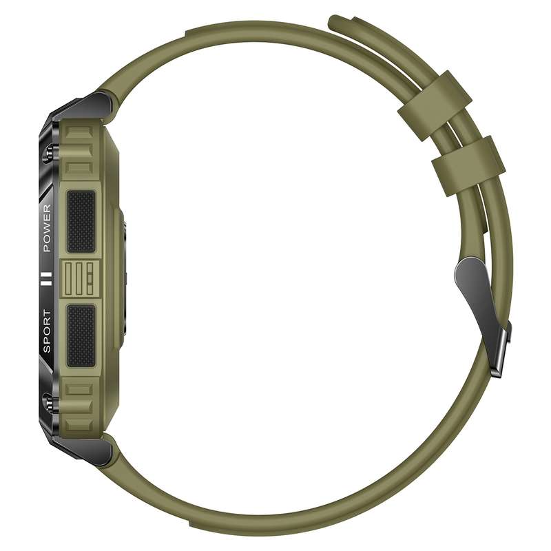 T3 1.95 inch Rugged Smart Sports Wristband Support Heart Rate Monitoring / Blood Pressure Monitoring