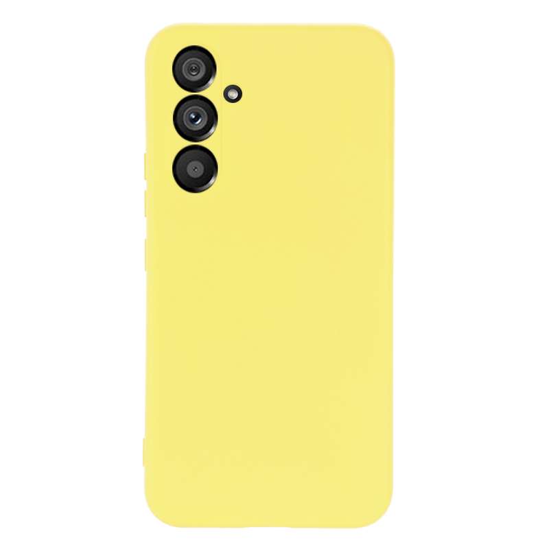 For Samsung Galaxy A34 5G Pure Color Liquid Silicone Shockproof Phone Case(Green)