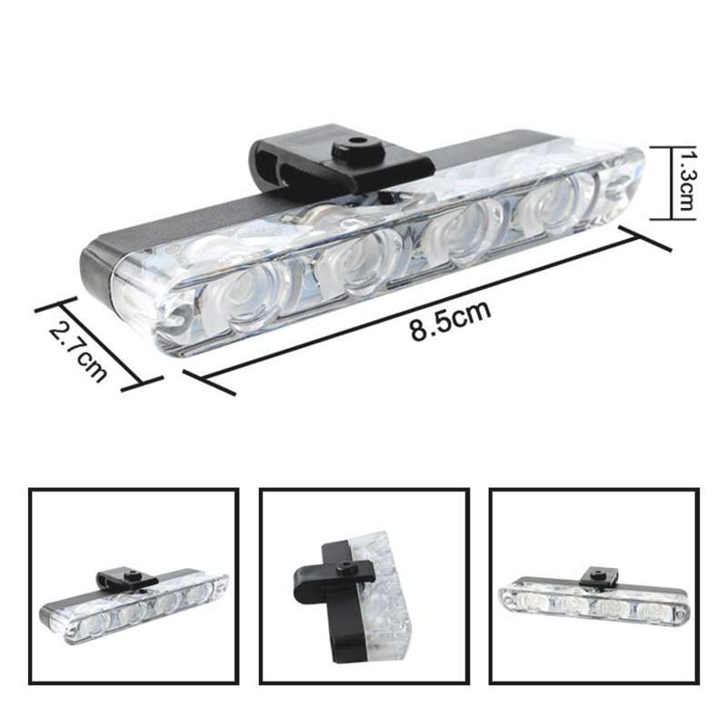 4 in 1 Car 16LEDs Grille Flash Lights Warning Lights with Wireless Remote Control(Red Blue)
