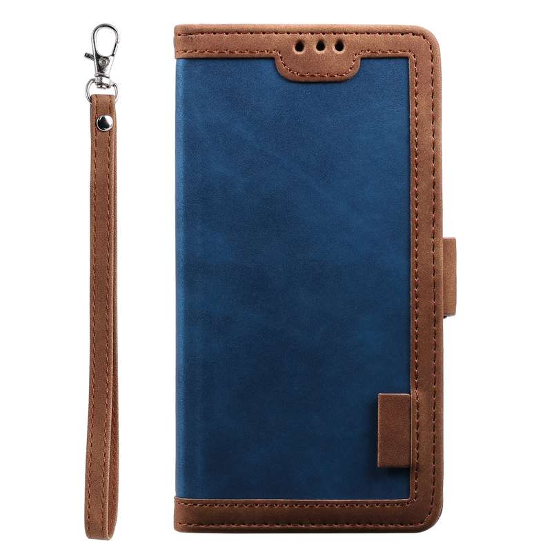 For iPhone SE 2022 / SE 2020 / 8 / 7 Retro Splicing Horizontal Flip Leather Case with Card Slots & H