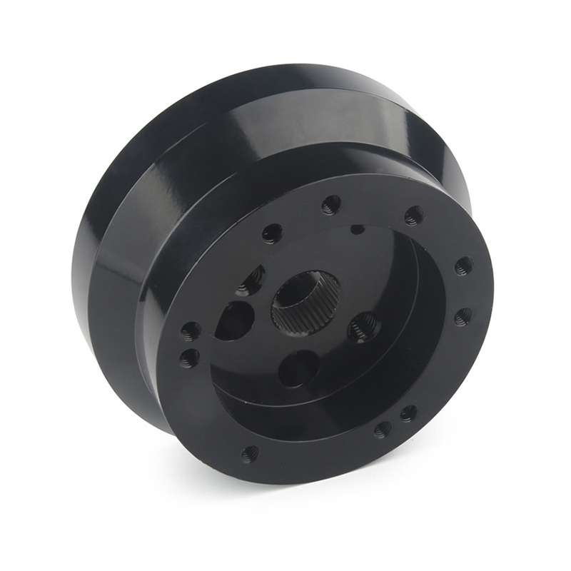 For Chevrolet 5 & 6 Hole Steering Wheel Polished Hub Adapter, Style:Type A