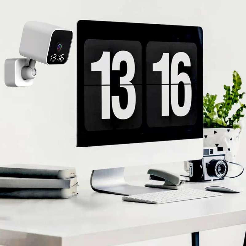 DP27 1080P Clock Plug Card WiFi Camera, Support Two-way Voice Intercom & Mobile Monitoring, Specific