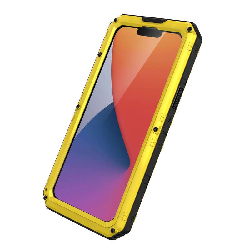 For iPhone 14 RedPepper Wolf 360 Full Body Rugged Life Waterproof Phone Case