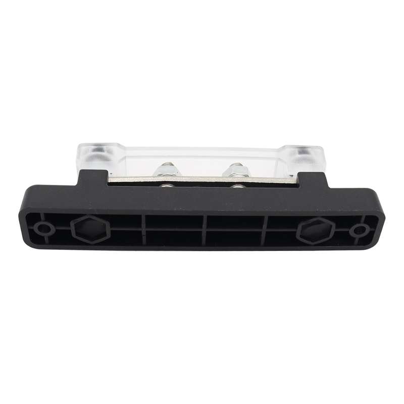CP-3116-02 150A 12-48V RV Yacht Single-row 2-way Busbar(Black)