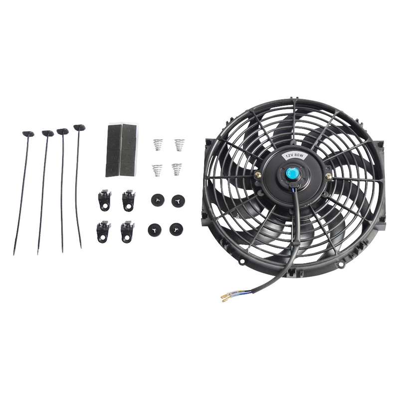 12 inch 12V 80W Car Powerful Transmission Oil Cooling Fan with Mounting Accessorie