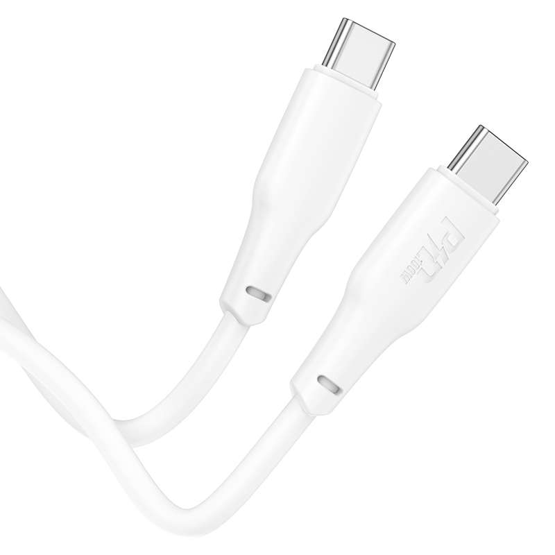 hoco X93 PD 20W USB-C/Type-C to 8 Pin Data Cable, Length:2m(White)