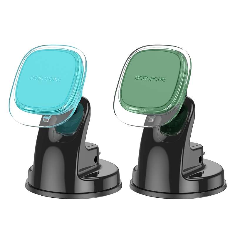 Borofone BH83 Car Center Console Magnetic Phone Bracket(Green)