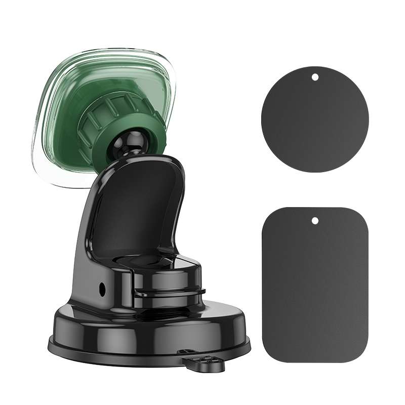 Borofone BH83 Car Center Console Magnetic Phone Bracket(Green)