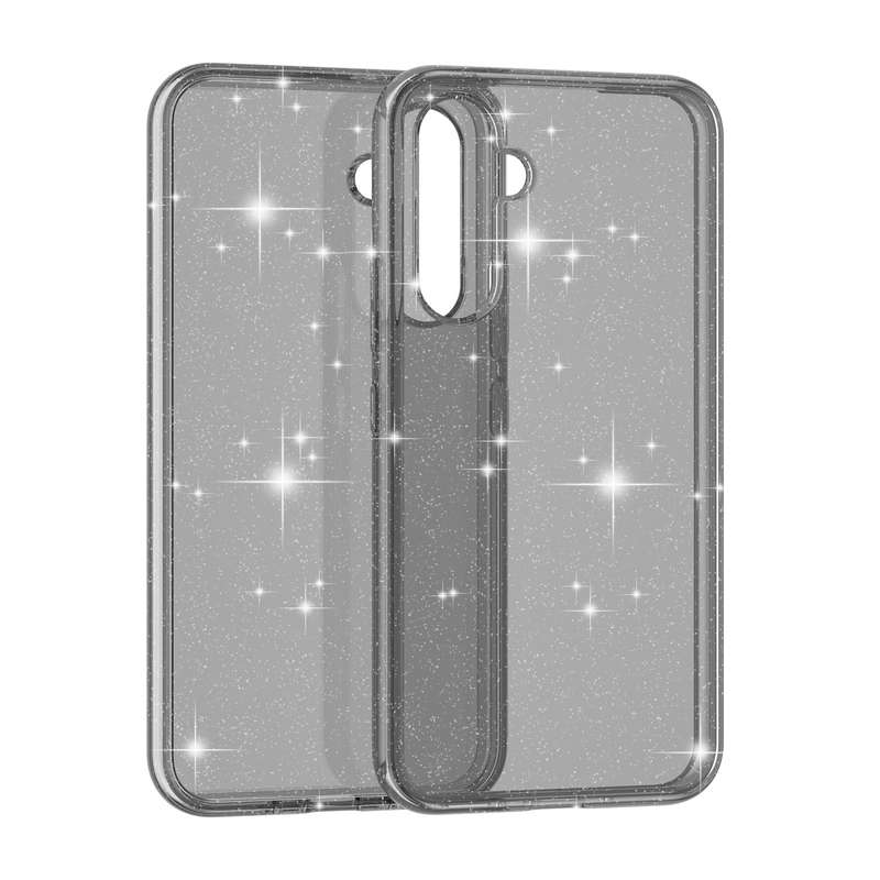 For Samsung Galaxy A54 5G EU Shockproof Terminator Style Glitter Powder Phone Case(Shiny Pink)