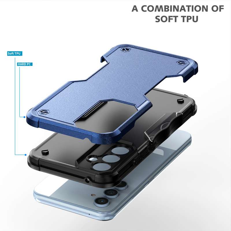 For Samsung Galaxy A54 Non-slip Shockproof Armor Phone Case(Green)