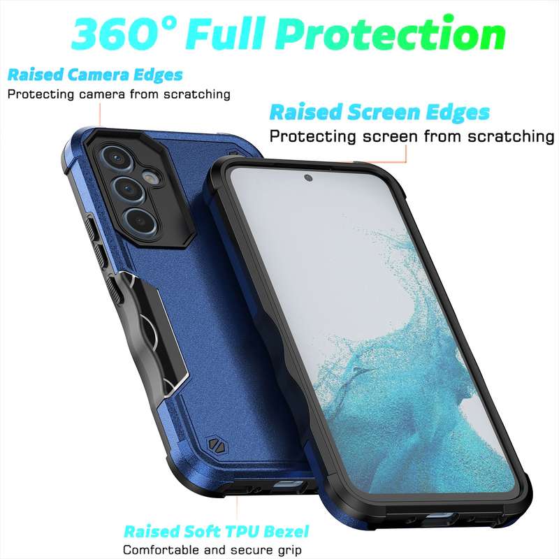 For Samsung Galaxy A54 Non-slip Shockproof Armor Phone Case(Green)