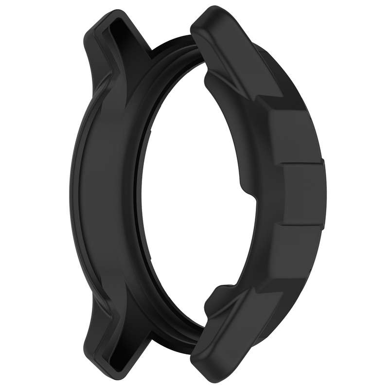 For Garmin Vivomove Trend Armor Hollow Watch Protective Case(Jungle Green)