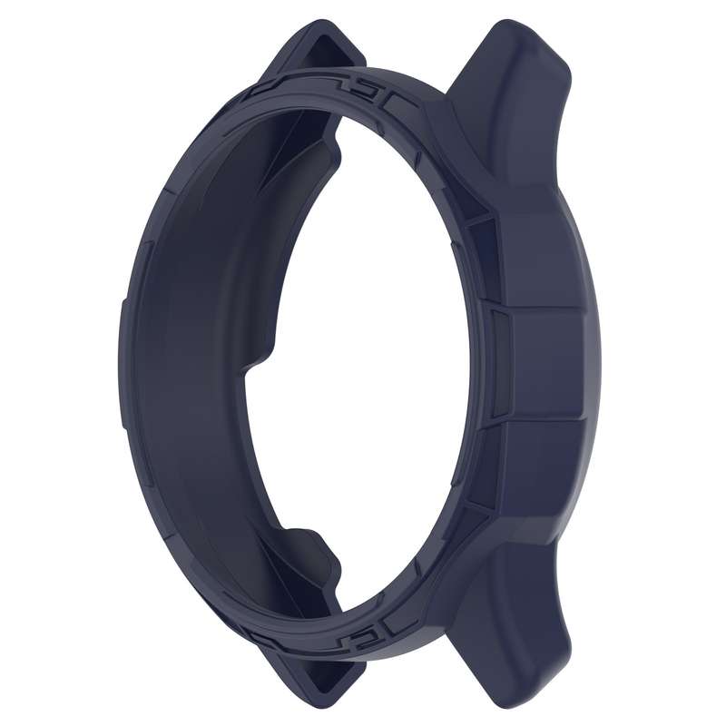 For Garmin Vivomove Trend Armor Hollow Watch Protective Case(Jungle Green)