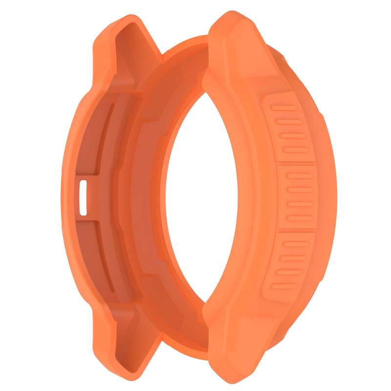For Garmin Instinct Crossover Armor Hollow Watch Protective Case(Orange)