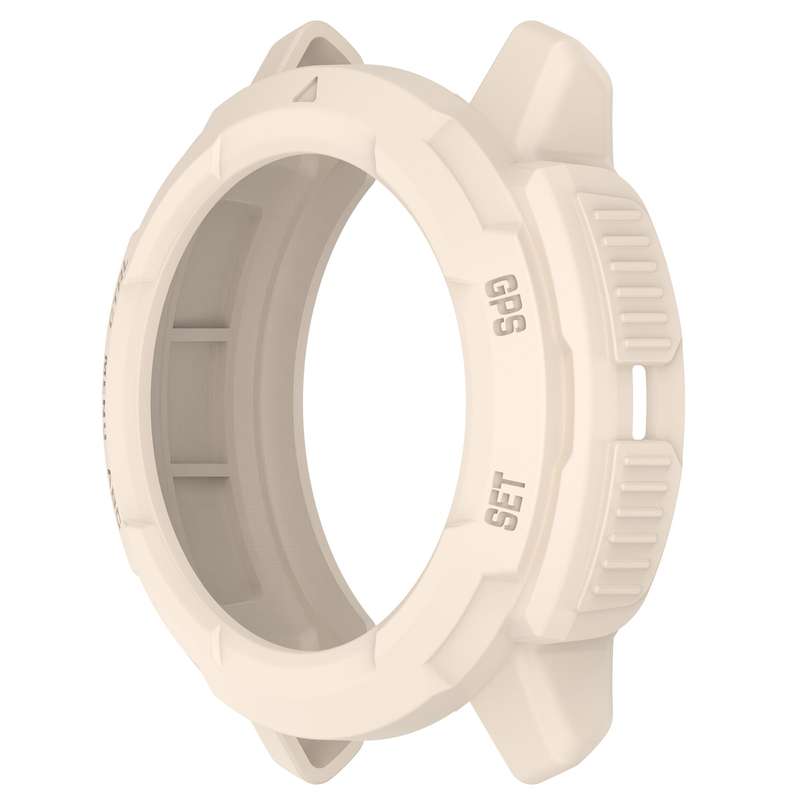 For Garmin Instinct Crossover Armor Hollow Watch Protective Case(Orange)