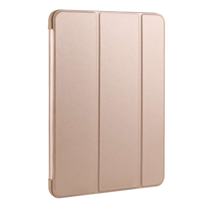 For iPad Pro 11 (2020) 3-folding Horizontal Flip PU Leather + Shockproof Honeycomb TPU Tablet Case w
