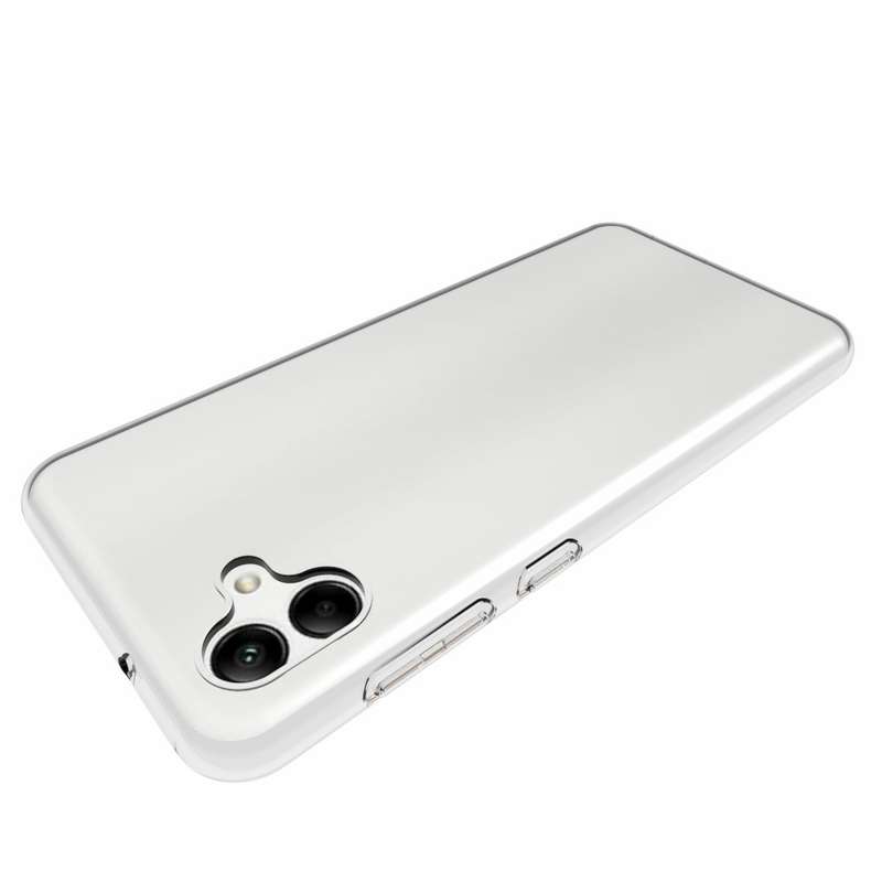 For Samsung Galaxy A04 4G Waterproof Texture TPU Phone Case(Transparent)