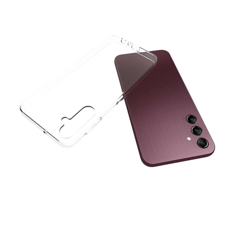 For Samsung Galaxy A25 5G Waterproof Texture TPU Phone Case(Transparent)