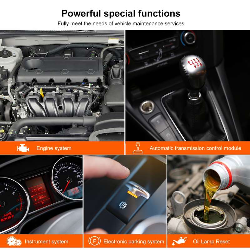 For BMW KONNWE KW480 2.8 inch Color Screen OBD2 Car Fault Detector