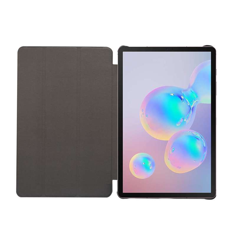 For Galaxy Tab S6 Lite P610 / P615 Marble Texture Horizontal Flip Leather Case, with Three-folding H
