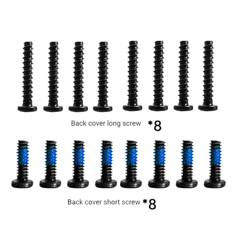 16 in 1 Steam Deck Back Cover Screw Set