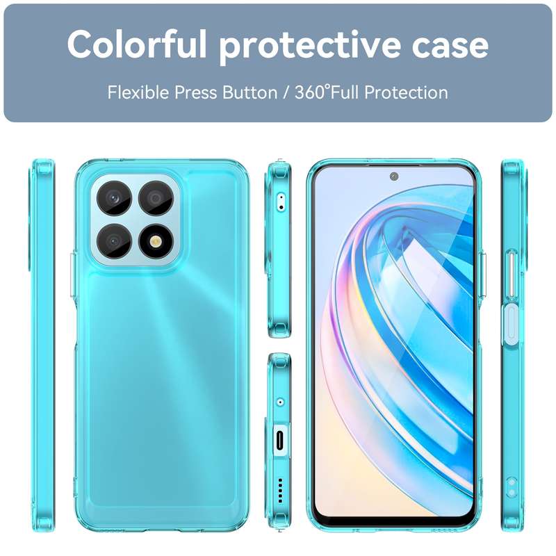 For Honor X8a Candy Series TPU Phone Case(Transparent)